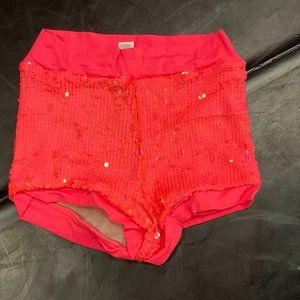 Weissman Sequined Bottoms - Tangerine